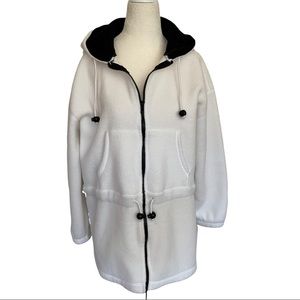 Vintage Moda Int'l Fleece Teddy Jacket Hooded